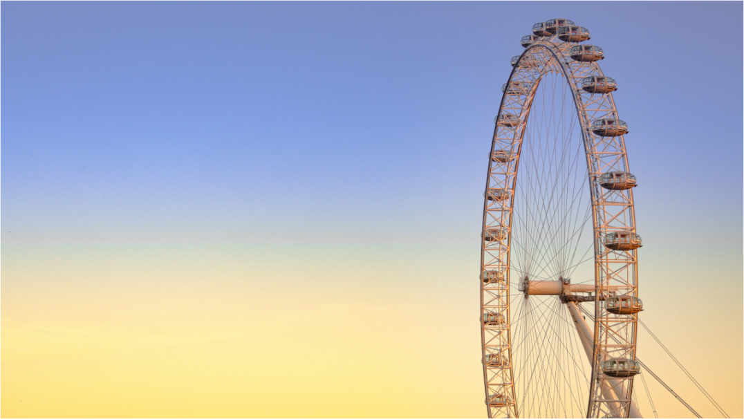 The Wheel at Twilight — London Eye Photography Print