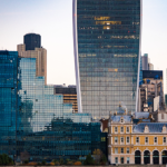 The Walkie-Talkie from the Thames — London City Photography Print