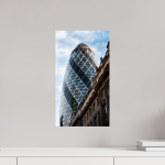 The Gherkin — London City Architecture Photography Print — detail view 3