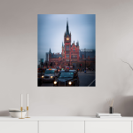 St. Pancras at Quarter to Five — London Architecture Photography Print — detail view 4