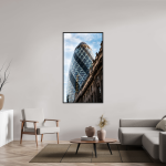 The Gherkin — London City Architecture Photography Print — detail view 2
