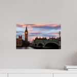 Westminster Bridge at Dawn — London Skyline Photography Print — detail view 3